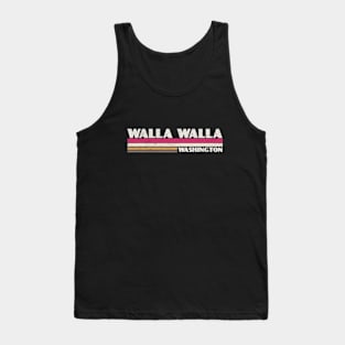 walla walla Washington Retro Tank Top